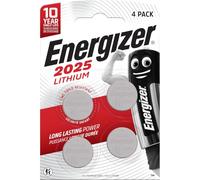 Energizer Pile bouton CR2025 lithium 163 mAh 3 V 4 pièces