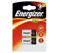 ENERGIZER Lot de 10 Blisters de 2 Piles Lithium CR123 A 3V