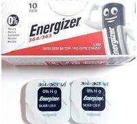ENERGIZER Lot de 12 Blisters de 1 Pile Oxyde d'Argent 364/363