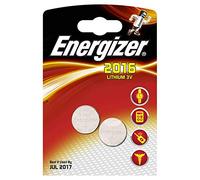 2 Piles CR2016 Energizer Bouton Lithium 3V