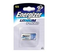 ENERGIZER Lot de 3 Blisters de 1 Pile Lithium Photo CR 123 A 3V