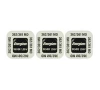 ENERGIZER Lot de 3 Blisters de 1 Pile montres Oxyde d Argent 362/361 SR58 SR721SW