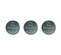 ENERGIZER Lot de 3 Blisters de 1 Pile Oxyde d'argent pour Montre 390/389 SR54 SR1130W