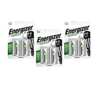ENERGIZER Lot de 3 Blisters de 2 Accus Piles Rechargeables HR14 Power Plus C 2500mah