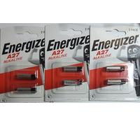 ENERGIZER Lot de 3 Blisters de 2 Pile Alcaline A27/E27A 12V