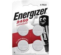 Energizer Lot de 4 Piles Bouton CR 2450 3 V 620 mAh Lithium