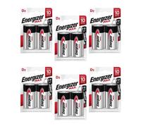 ENERGIZER Lot de 6 Blisters de 2 Piles Max LR20 D
