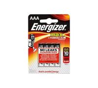 Energizer® Lot de 4 piles alcalines Micro AAA LR03 1,5 V