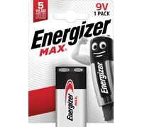 Energizer Pile alcaline Max 9 V (6LR61)