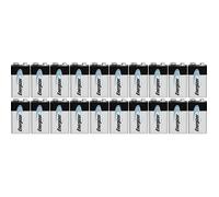 Energizer Piles alcalines Max Plus 9V (6LR61) Lot de 20