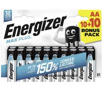 Energizer Max Plus Pile LR6 (AA) alcaline(s) 1.5 V 20 pc(s)