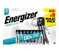 Energizer Pile alcaline AAA / LR3 Max Plus - Lot de 8