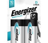 Energizer Pile alcaline D / LR20 Max Plus - Lot de 2