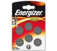 Energizer pile bouton Lithium 3V CR2032 6 pièces G