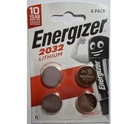 Energizer pile CR2032 au lithium Ref 637762 Lot 4 105865