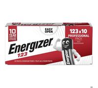 10 Piles 123 Energizer Lithium 3V