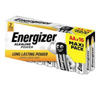 Energizer Piles AA Alkaline Power, 16 unités 27523