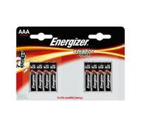 Energizer piles alcalines AAA LR03 - Pack de 8
