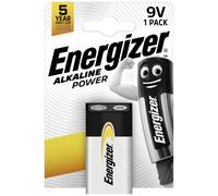 Energizer Power 6LR61 Pile 6LR61 (9V) alcaline(s) 9 V 1 pc(s)