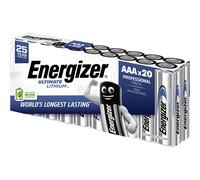 Energizer Ultimate FR03 Pile LR3 (AAA) lithium 1250 mAh 1.5 V 20 pc(s)