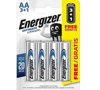Energizer Ultimate Lithium Lot de 3 Piles AA et 1/4