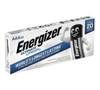 Energizer Ultimate Lithium Pack de 10 piles AAA