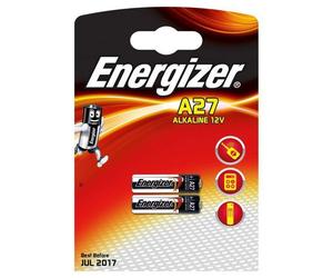 Energizer - V 199734 A27 Lot de 2 Piles Alcaline - 4050759298339