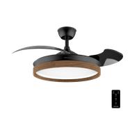 Energysilence Aero 4320 Invisible - Ventilateur de plafond Cecotect, Noir