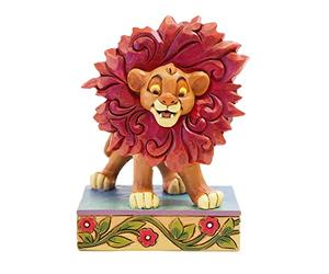 Enesco 4032861 Figurine de Collection Disney Tradition Simba Résine 10 cm Multicolore