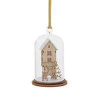 Enesco Cloche en Verre Decorative - Mes SOUHAITS DE Noel