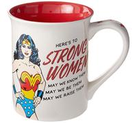 Enesco DC Comics Wonder Woman Strong Women 16 oz. Mug