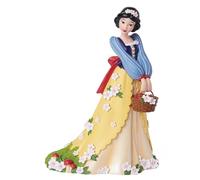 Enesco Disney Showcase Figurine botanique Blanche-Neige Tenant Un Panier de Pommes, 21 cm, Multicolore, 8.15 inch