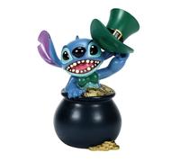 Enesco Disney Showcase Figurine Lilo et Stitch St Patrick's Day Pot d'or Multicolore 12,7 cm