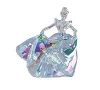 Enesco FACETS Disney Figurine de Robe de Bal Cendrillon Twirling 6,56 cm Transparent, Claire