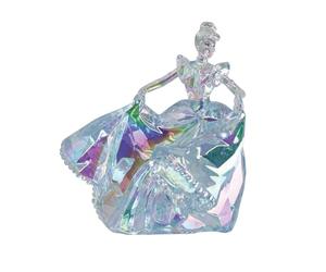 Enesco FACETS Disney Figurine de Robe de Bal Cendrillon Twirling 6,56 cm Transparent, Claire