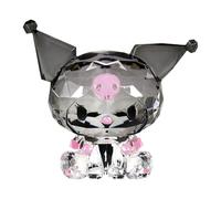 Enesco FACETS Figurine Miniature Sanrio Kuromi Assis Multicolore 4,6 cm