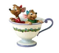 Enesco Figura Jaq y Gus en Taza de Té - La Cagoule