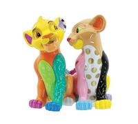 Enesco Figurine Disney Britto Le Roi Lion Simba et Nala Heart Tails - Multicolore - 15,2 cm
