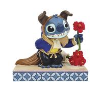 Enesco Disney Traditions by Jim Shore Figurine Halloween Lilo et Stitch Dressed as The Beast Multicolore 13 cm