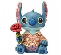 Disney Figurine Stitch 'Clueless Casanova' sous Licence Officielle de Traditions, 15,5 cm, Bleu