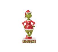 Enesco Figurine Jim Shore Grinch avec Mains sur Les Hanches