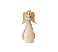 Enesco Foundations Figurine Ange dans Votre Vie Tenant Une Colombe 22,9 cm, Multicolore