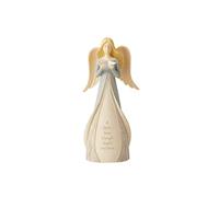 Enesco Foundations Figurine d'ange Colombe Inscription Sister Laughs and Tears Multicolore 19,1 cm
