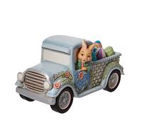 Enesco Jim Shore Camion de Pâques avec œufs, 10,4 cm