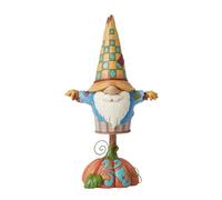 Enesco Jim Shore Heartwood Cr igurine de Nain d'épouvantail Meet Me at The Pumpkin Patch Harvest, 21,6 cm, résine de Pierre, Fil métallique