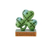 Enesco Jim Shore Heartwood Cr igurine Miniature Motif trèfle Irlandais 8,9 cm Multicolore