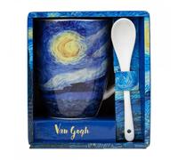 Enesco Mug avec cuillère Nuit étoilée Van Gogh tasse artistique cadeau original