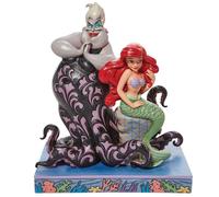 Enesco Statue Ariel et Ursula 25Cm 6010094 Multicolore