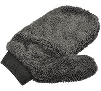 ENESEA Gants de Lavage de Voiture en Chiffon Portables Gant de Nettoyage en Microfibre Mitaine de dépoussiérage en Chenille Double Face for Maison de Cuisine, Gris (Color : Gray)
