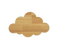 Enfants Nuage LED Applique murale en bois Moderne Applique intérieur Lampe de chambre d'enfant Lampe de chevet avec ampoules LED G9 intégrées pour garçon fille chambre à coucher